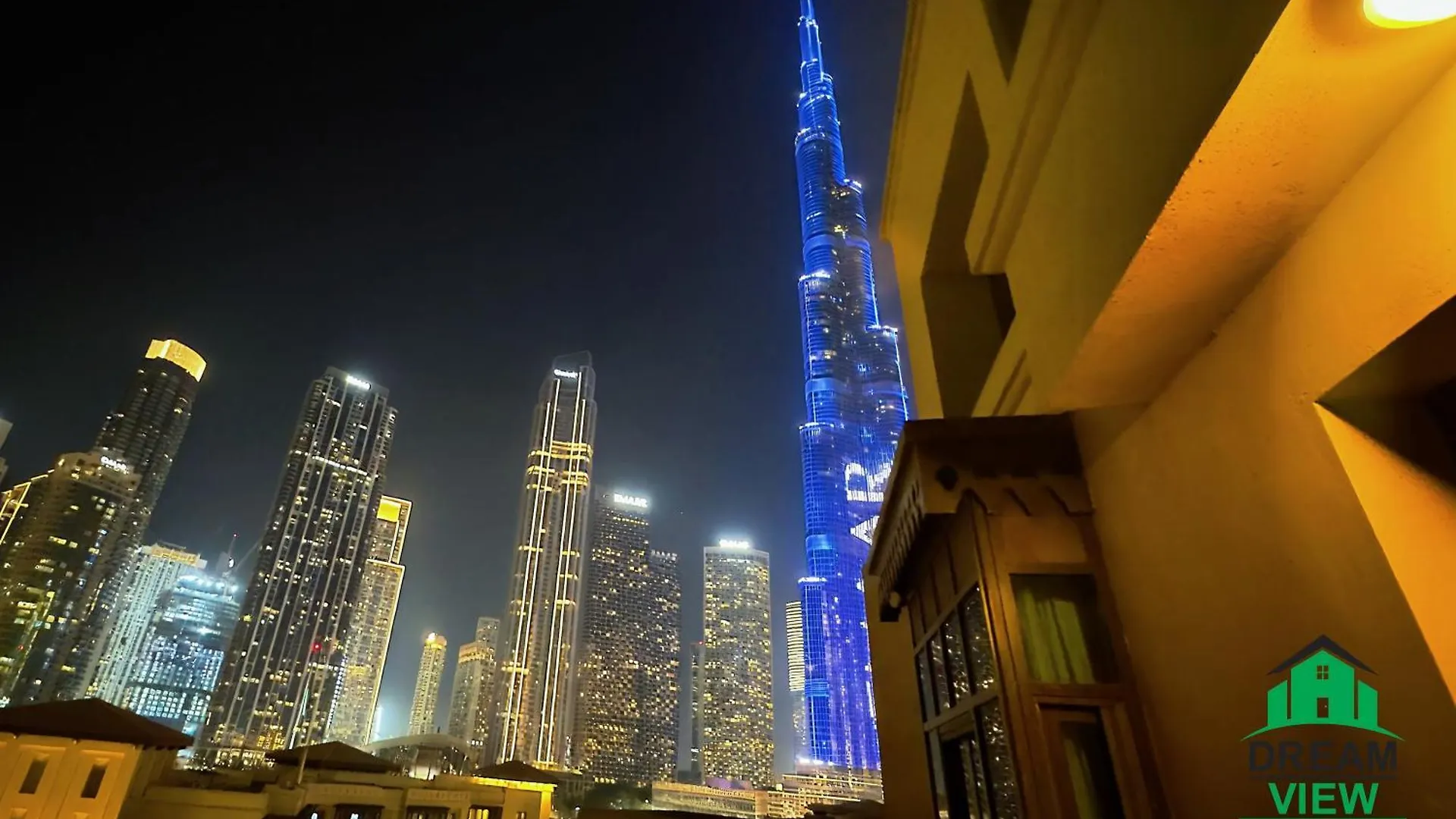 Lejlighed Partial Burj Khalifa View From Balcony, One Bedroom And One Maid Room Apartment, Souk Al Bahar, Dream View Holiday